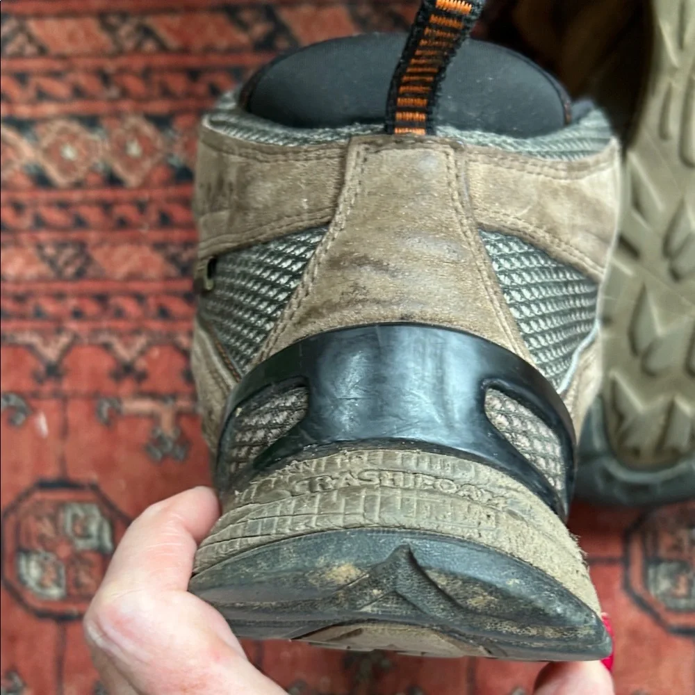 Cabela's Gray & Brown Men's Boots size 11.5;Used Condition, but still have Life!